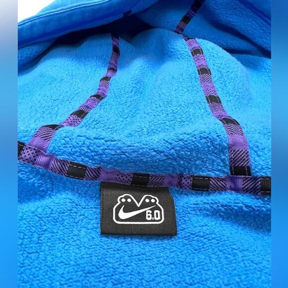Nike 6.0 Men's Full-Zip Performance Hoodie Jacket, Blue, Size L - Picture 9 of 12